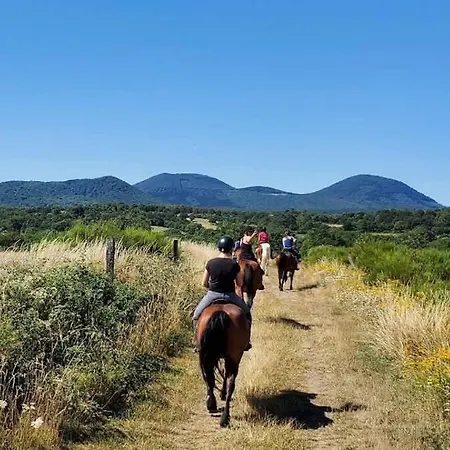 Ferienhaus Le Bosquet Des Domes - Panorama Des Puys A Cheval *